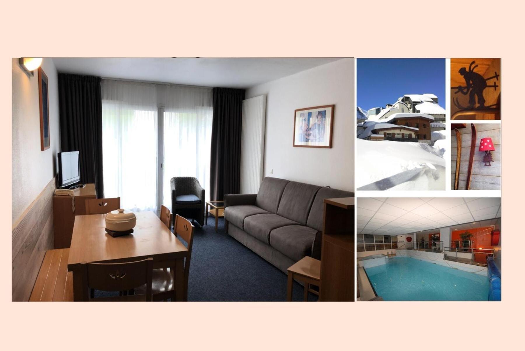 Le Chalet - Piscine 16 - Studio Pour 6 Personnes Mae-8824 Гурет Экстерьер фото